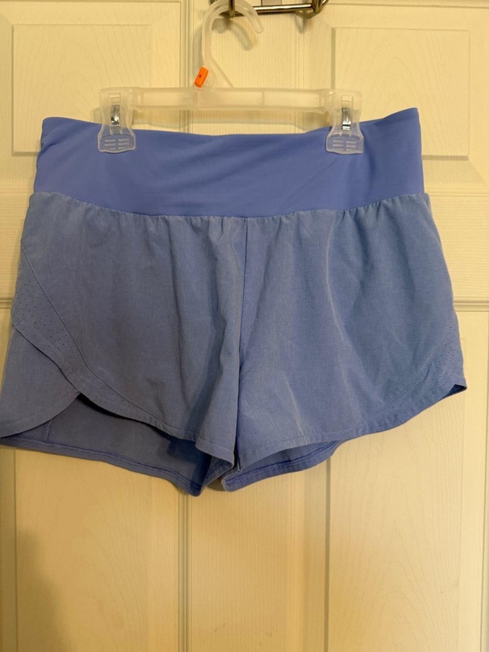 Calia Light Periwinkle Athletic Skort-Style Shorts
